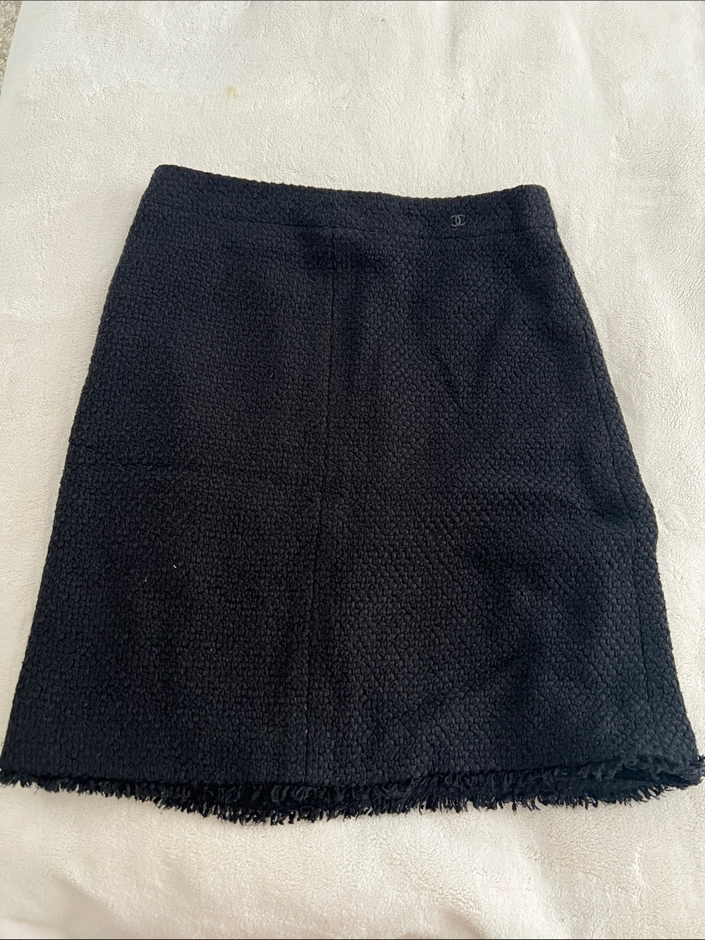 Chanel tweed midi skirt